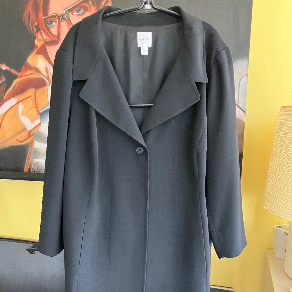 Kate Hill Black Coat